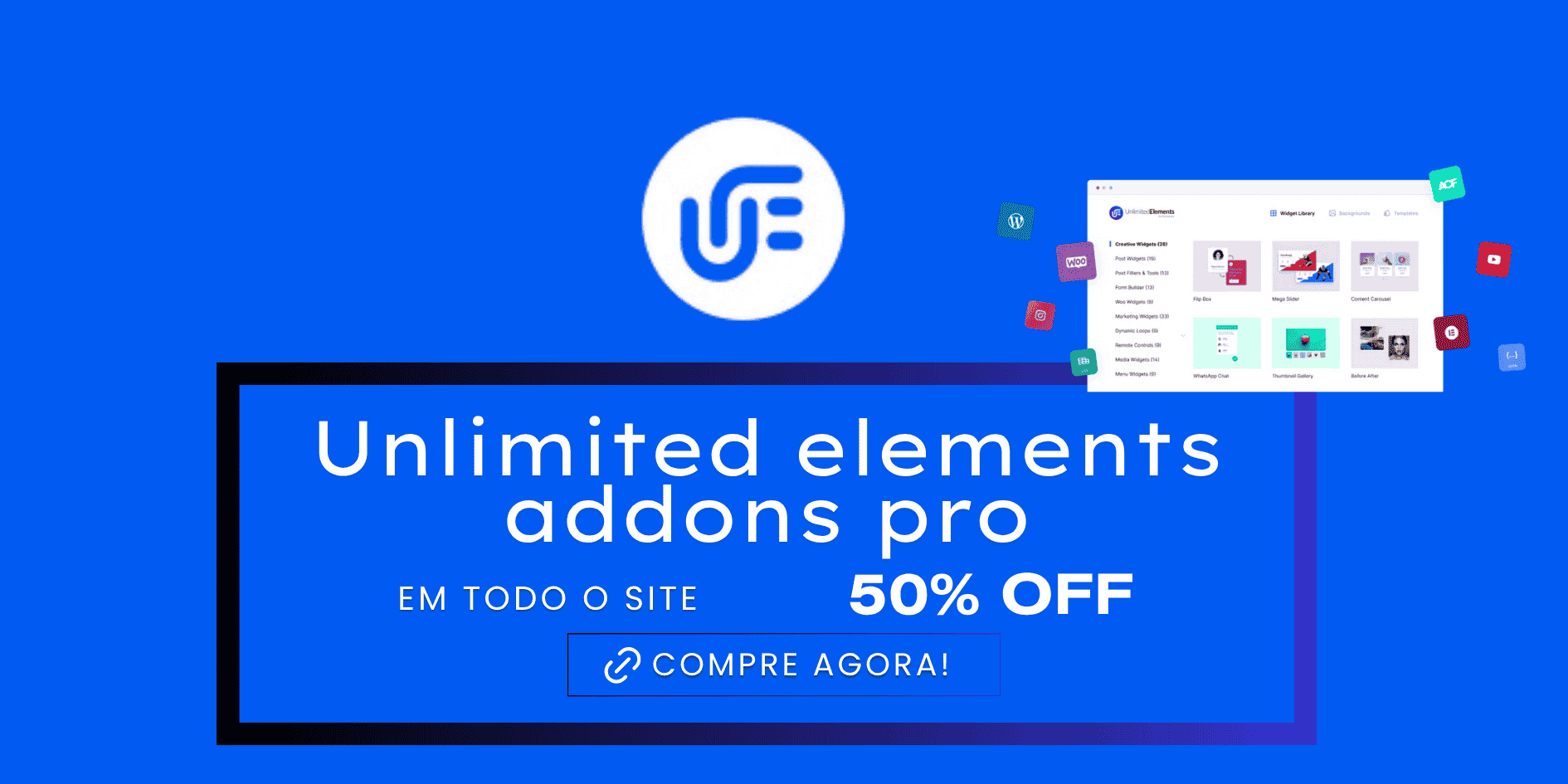 Unlimited elements addons pro - licença unlimited elements addons pro